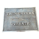Looking for a unique and stylish way to display your home's address? Our brass address plaque are custom engraved and make a great addition to any home. Buy now